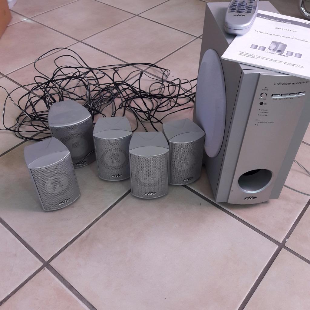elta 5.1 SurroundSystem in 69190 Walldorf für 35,00 € zum Verkauf