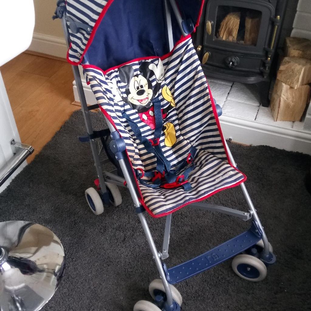 Mickey mouse cheap stroller mothercare