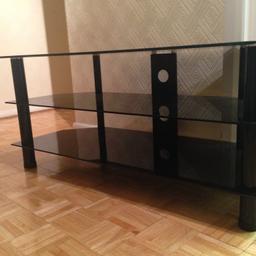 Smart Black TV Cabinet.

Will hold up to 55 inch Flatscreen TV.

Collection Only.