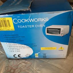 Cookware toaster oven, brand new in box, 
Never been used unwanted gift , 
Ideal for caravan or small kitchen area
