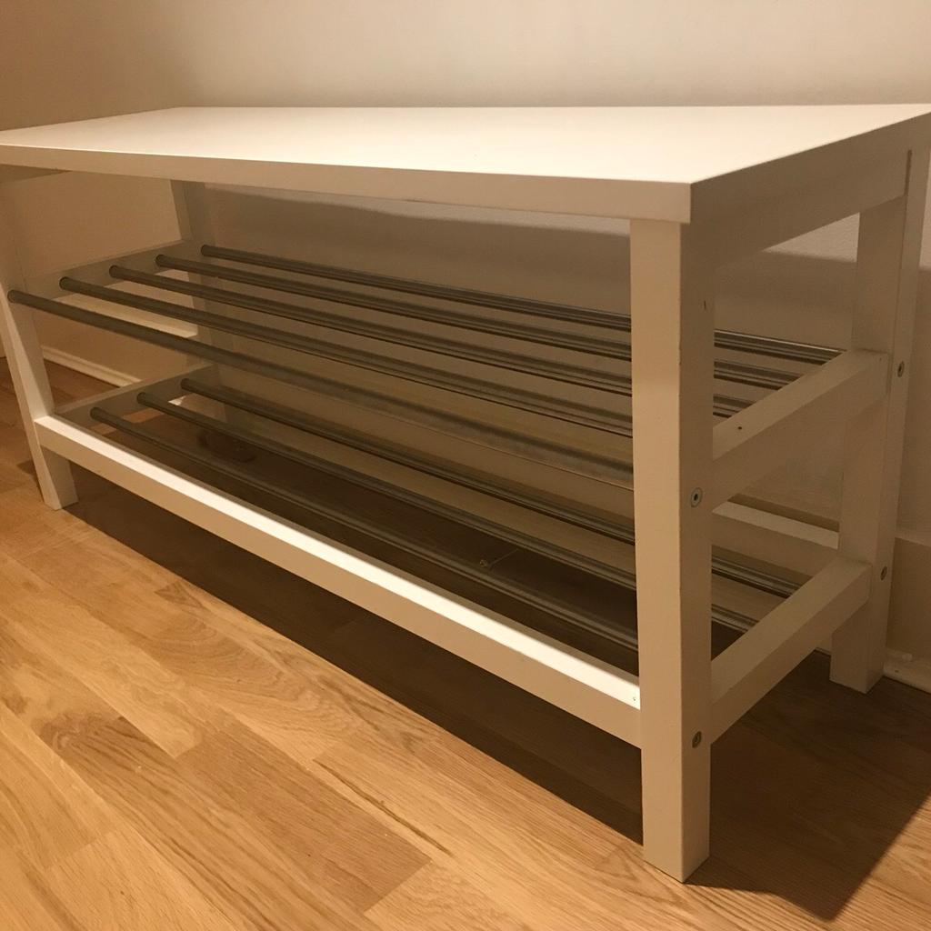 Hemnes Coat/Hat Hanger, Bench with Shoe Rack in KT16 Chertsey for £45.