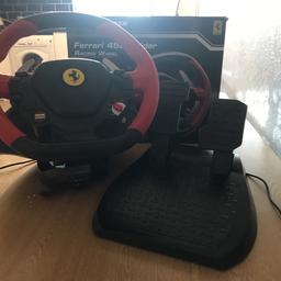 Xbox one steering wheel only selling due to no use
