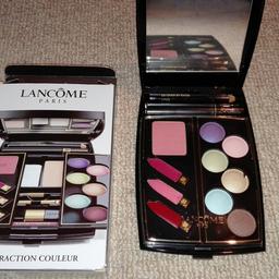 Lancome Attraction couleur, totally new, with box: 6 eye shadows (pastel colors), 3 lipstick shades, blush, mascara and eyeliner.