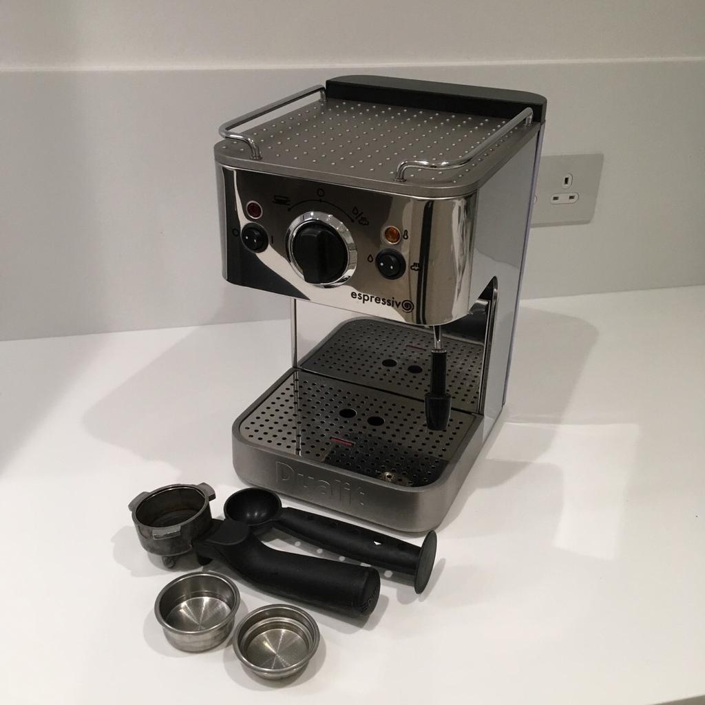 Dualit Espressivo Chrome espresso machine in BR3 Beckenham für £ 50,00