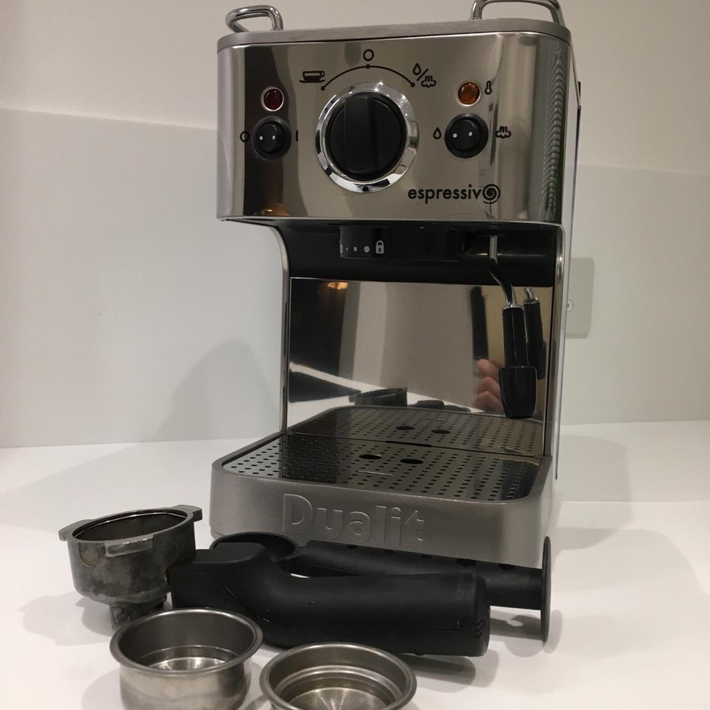 Dualit Espressivo Chrome espresso machine in BR3 Beckenham für £ 50,00