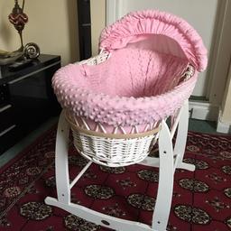 Good condition Moses basket for sale
Used only for 4 months
Selling as our little one has outgrown it.
Comes from a smoke free and pet free home
Mattress included
Washed and ready to be collected
Pick up only
No time wasters please