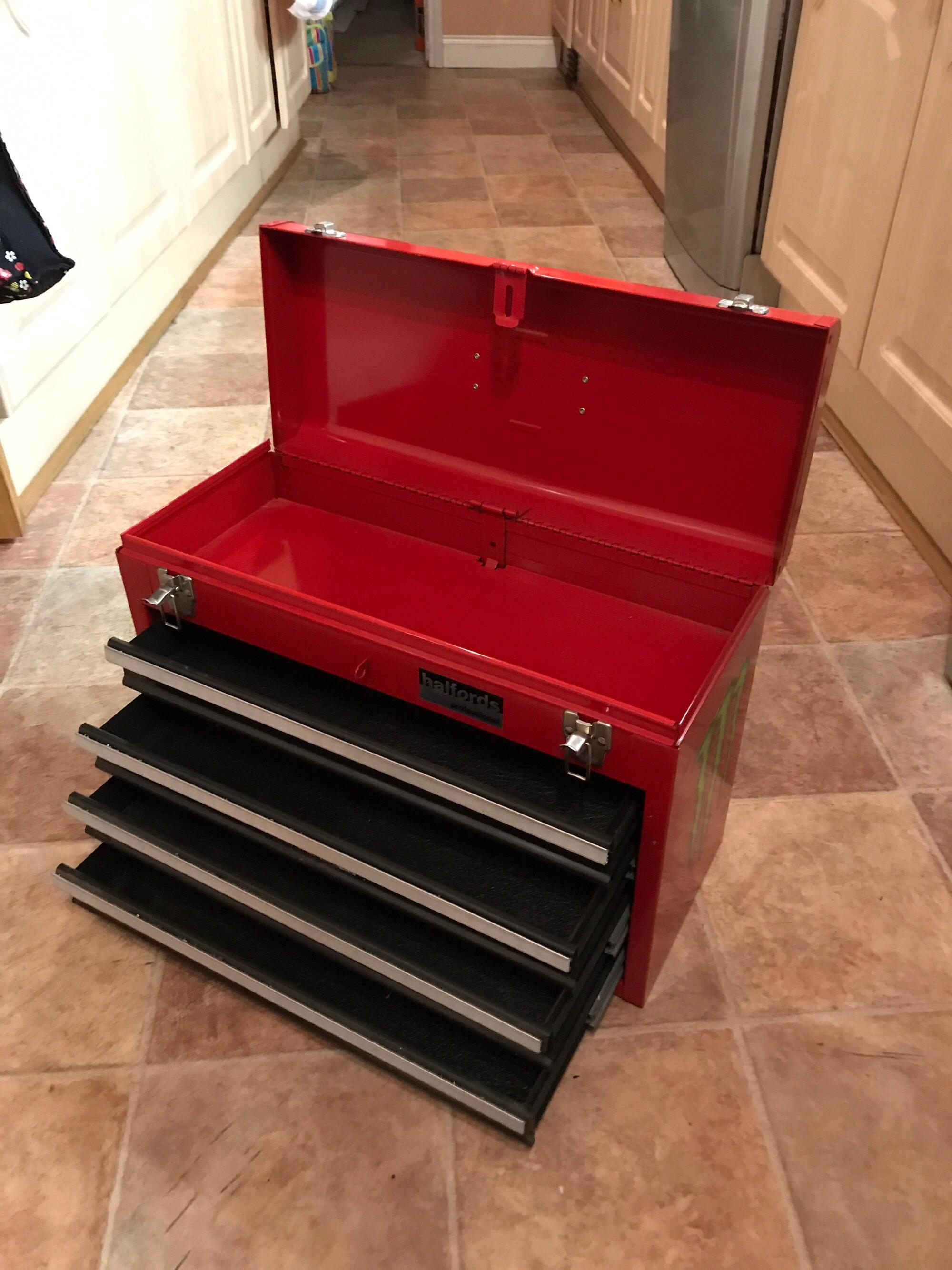 Halfords professional tool chest in DA2 Bean für 40,00 £ zum Verkauf