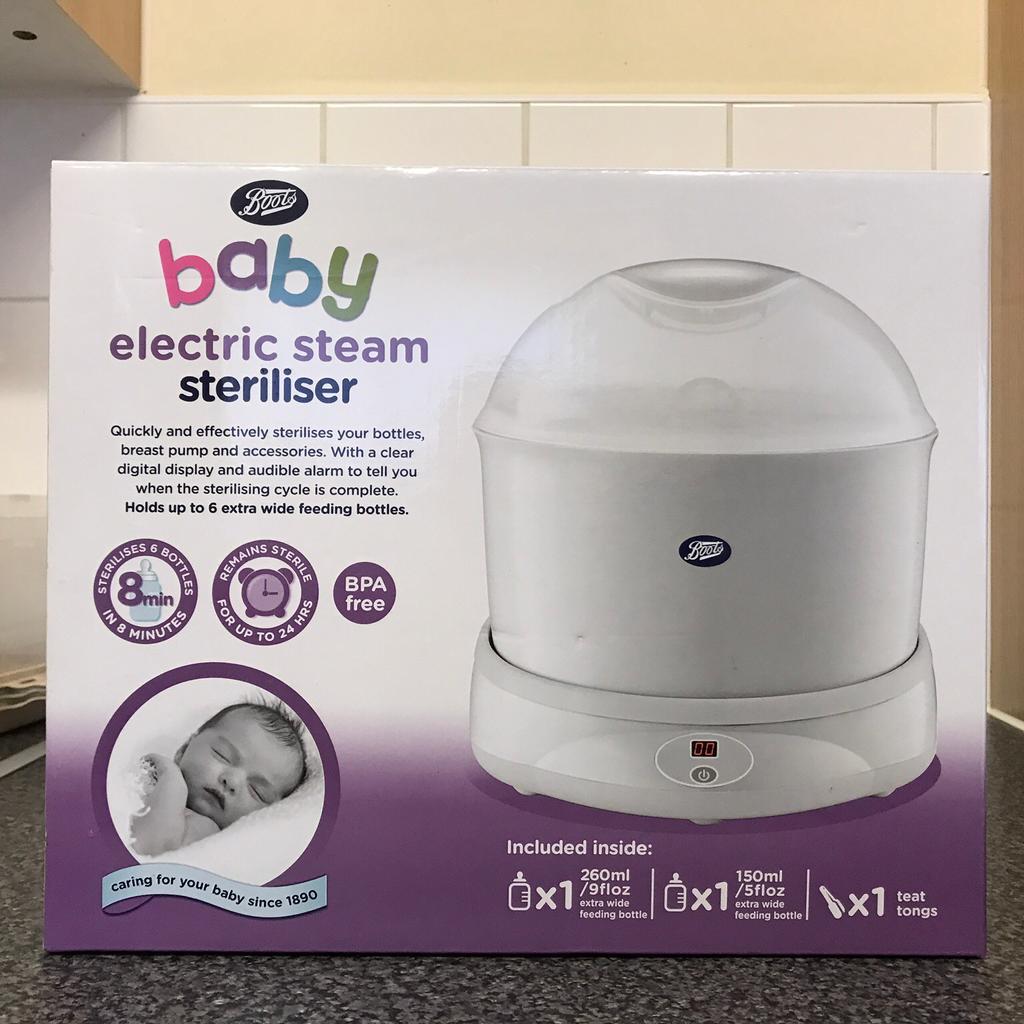 Boots 2024 steam steriliser