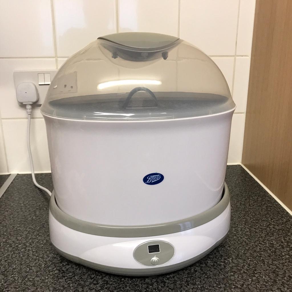 Boots electric steam store steriliser