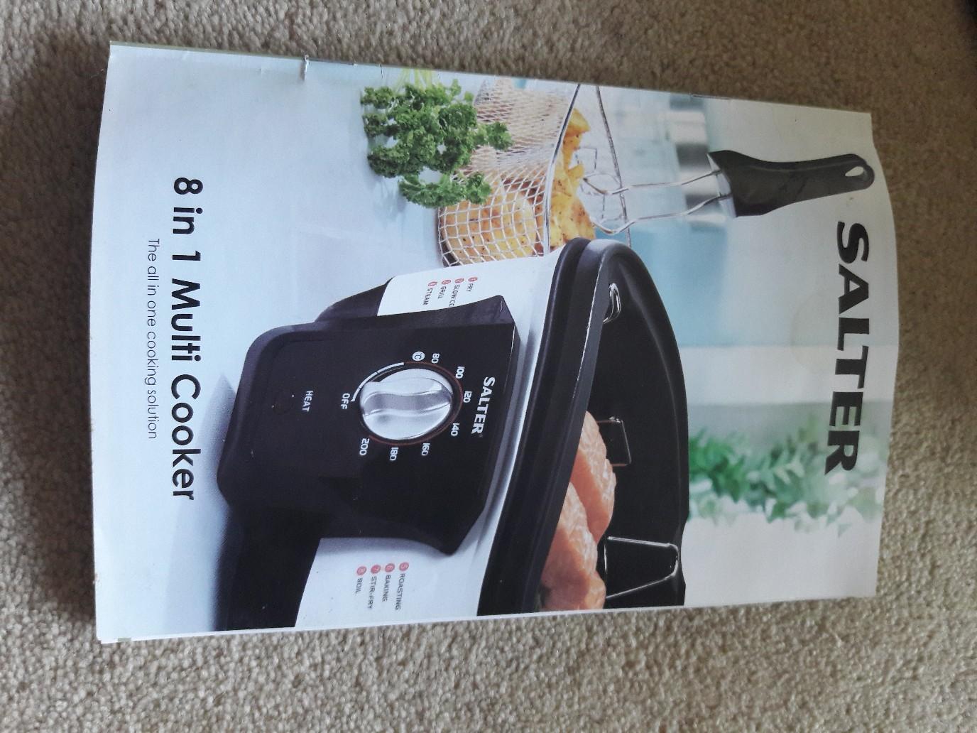NEW Salter 8 in 1 Multi Cooker EK1647 in TN16 Hill for £27.99 for sale