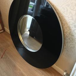 Excellent condition selling due to change of decor. Still online for £116.95.
Black high gloss.
Pics dont do it justice.
Heavy gud quality mirror.
£50 ono