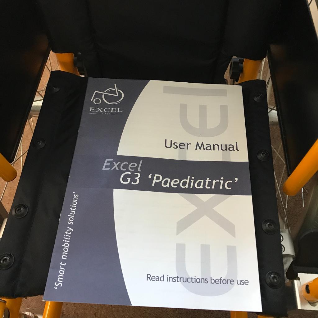 Excel g3 paediatric self propelled wheelchair in pe19 5sf offord d arcy
