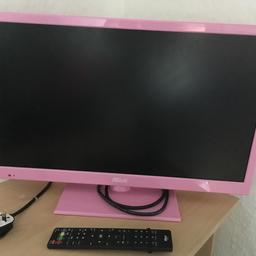 19 inch pink tv with dvd combi and remote control, in fab working condition rarely used...
Collection only bargoed