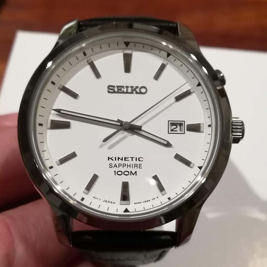 Seiko Kinetic Sapphire watch. in WA5 Warrington f r 64 99 zum