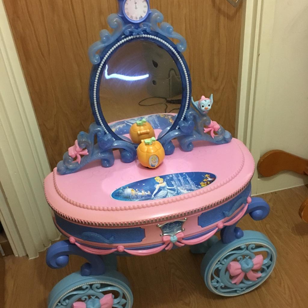 Disney Cinderella dressing table and stool in DY4 Tipton for £30.00 for
