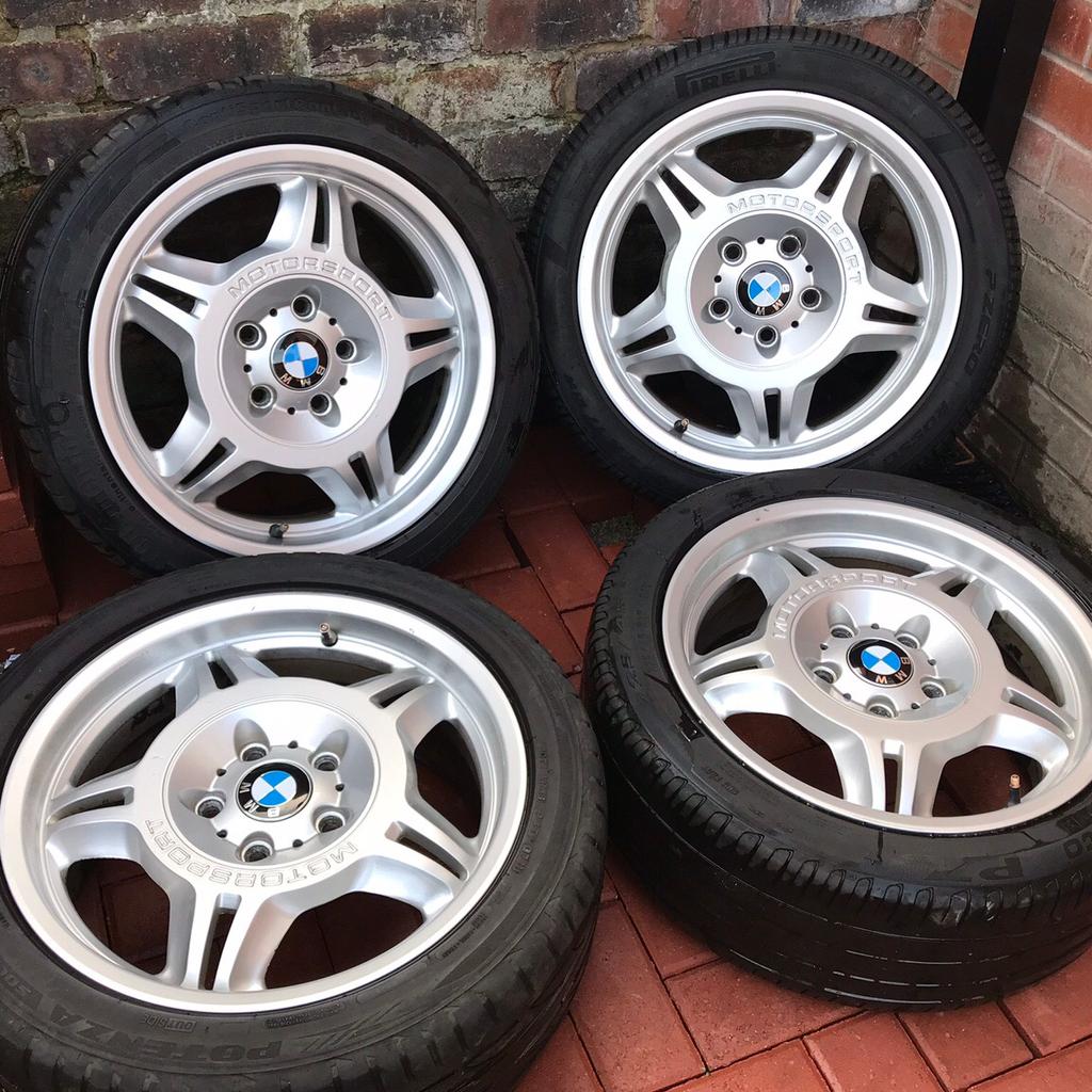 BMW E36 M3 EVO Alloy Wheels fit E46 Z3 5x120 in OL9 Chadderton für £