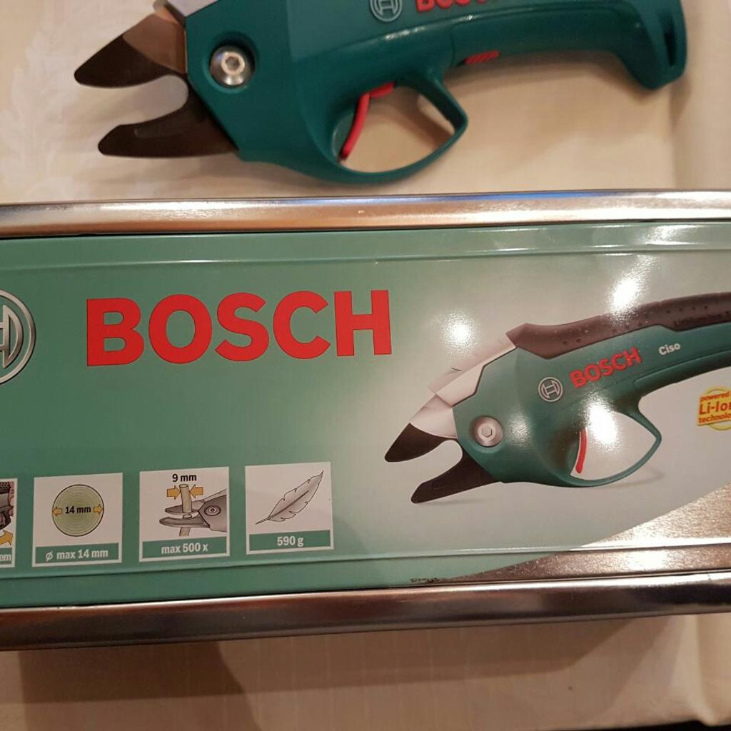 Bosch Ciso Akku Gartenschere Astschere in 64625 Bensheim für 30,00