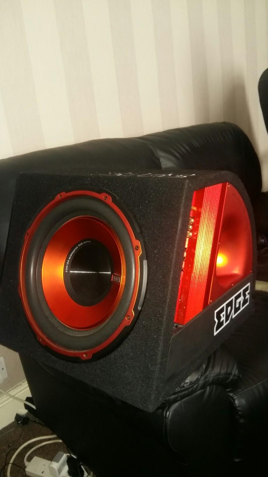 Edge subwoofer in BD12 Oakenshaw für 55,00 £ zum Verkauf Shpock DE
