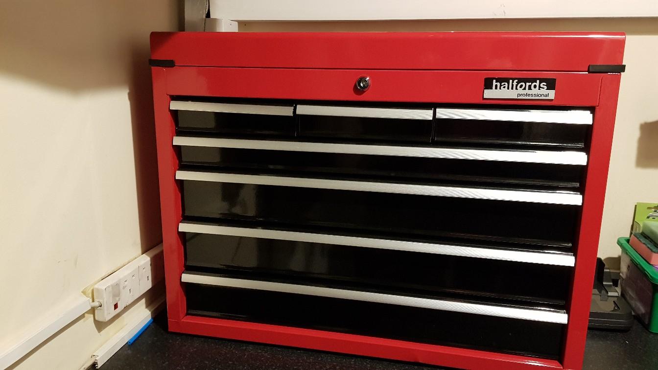 HALFORDS PROFESSIONAL 7 DRAWER TOOL CHEST . in BD2 Bradford for £65.00