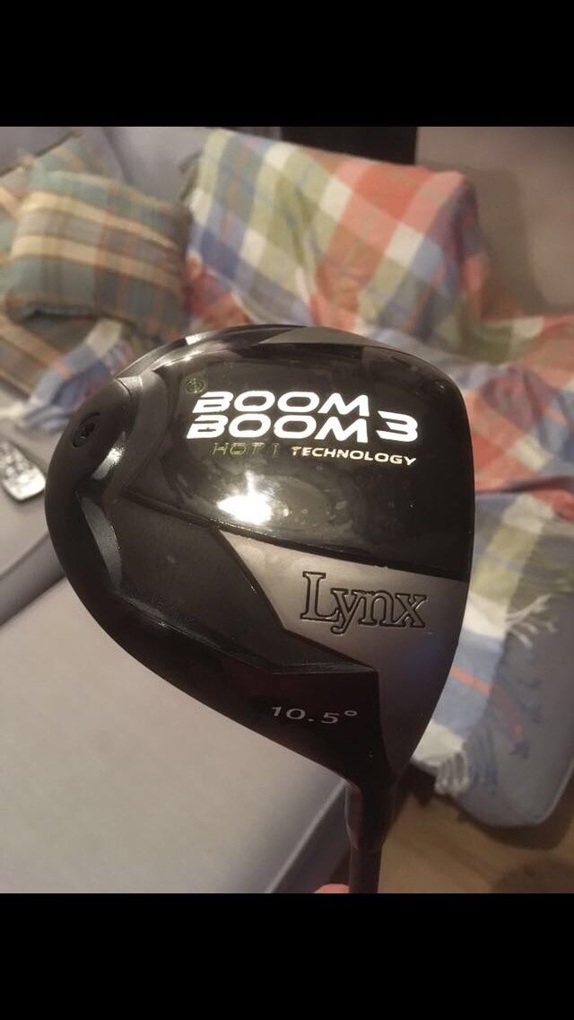 Lynx boom boom 3 driver brand new. Golf club in St Asaph for £50.00 for