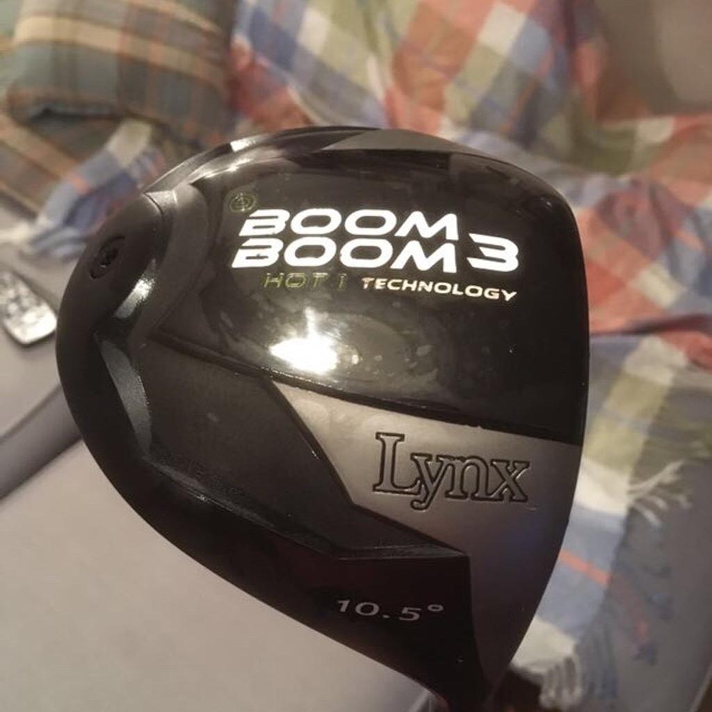 Lynx boom boom 3 driver brand new. Golf club in St Asaph for £50.00 for