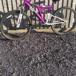 Girls Dunlop bike age 12+ barely used selling as it’s no longer used and a house move.