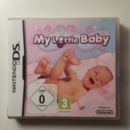 Das Spiel „My little baby“ für den Nintendo DS.

Erlebe die Entwicklung deiner eigenen virtuellen Babys mit, bringe ihnen Sachen bei und kümmere dich liebevoll um sie.

Keine Gebrauchsspuren
Spielanleitung enthalten

auch zu Versenden (zzgl. Versandkosten)