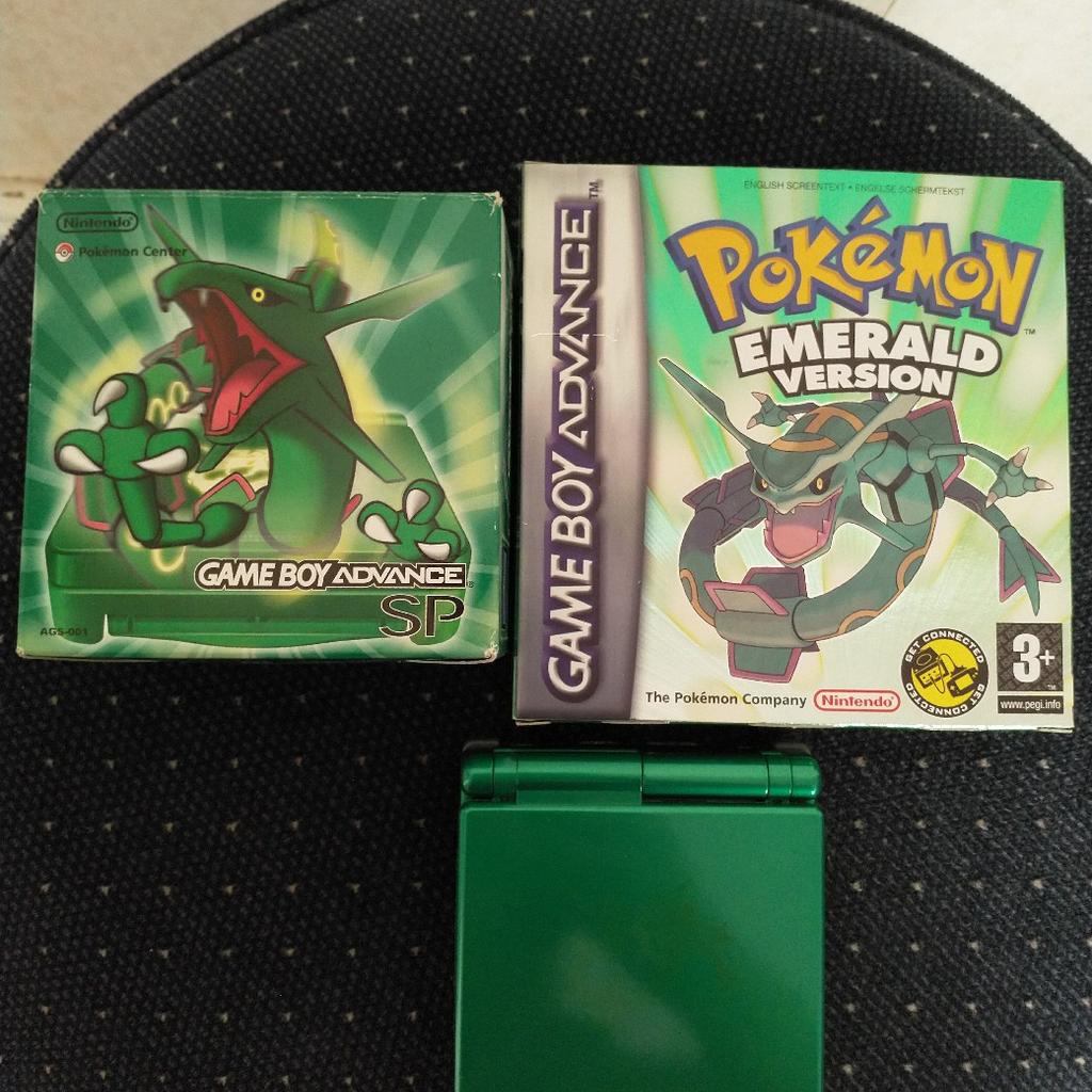 Nintendo Game Boy Advance GBA SP Pokemon Center Limited Rayquaza Edition