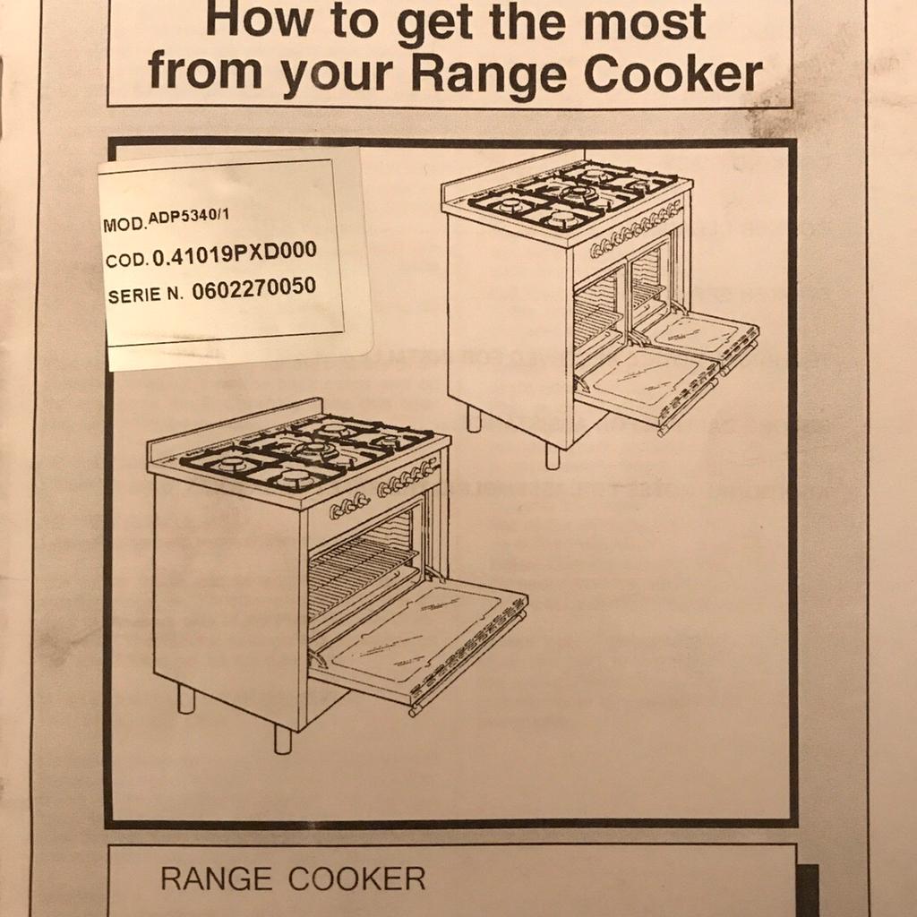 Diplomat Range Cooker Oven & Hob in PR1 Penwortham for £200.00 for sale