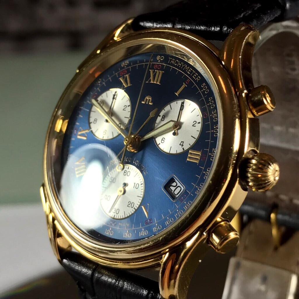 Maurice Lacroix Schleppzeiger Blue Deal in 53804 Much for 575.00