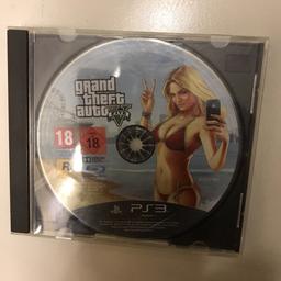 GTA V für die PlayStation 3. ohne Original Hülle und ohne Cover oder Anleitung. CD mit Gebrauchsspuren. Kein Versand. Abholung in Halle nach Absprache möglich.