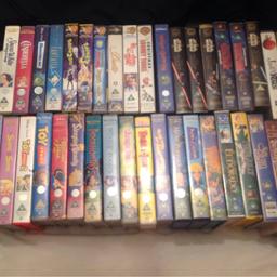 VHS rare videos for sale job lot of 40, some duplicates

Hopefully pictures show all the titles need any more information ask me question.
