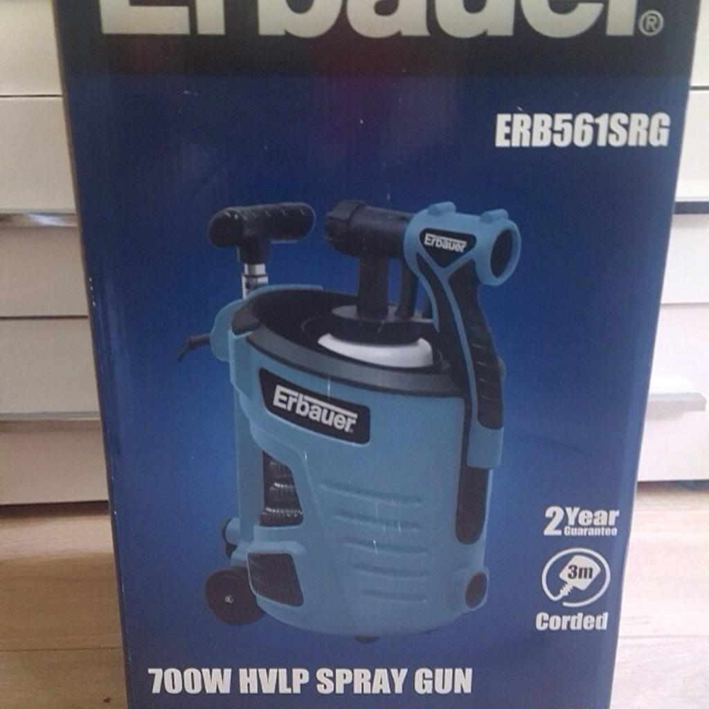 Erbauer erb561srg 700w electric on sale hvlp spray gun