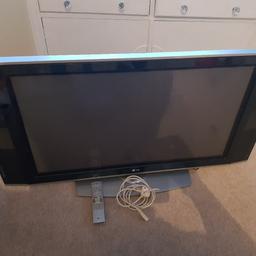 Lg tv not sure how big it is, works ok, plasma tv, free to collect, got hdmi, is what it is, please  do not come and be picky as its free!!!!!