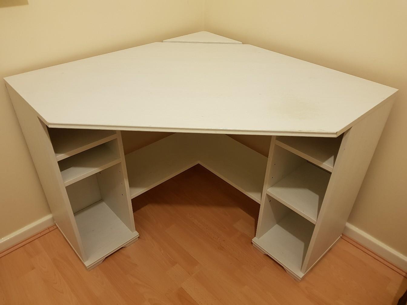 Corner Desk IKEA white in WV8 Wolverhampton for £40.00 for sale
