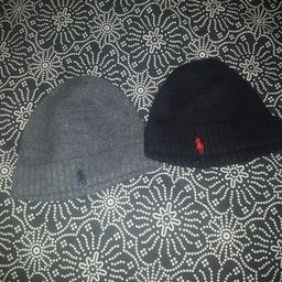 2 wolly hats  10 .00 each 
Or 2 for 15