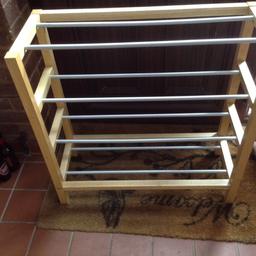 Used metal and wood rack
Good condition
Collection from Lychpit