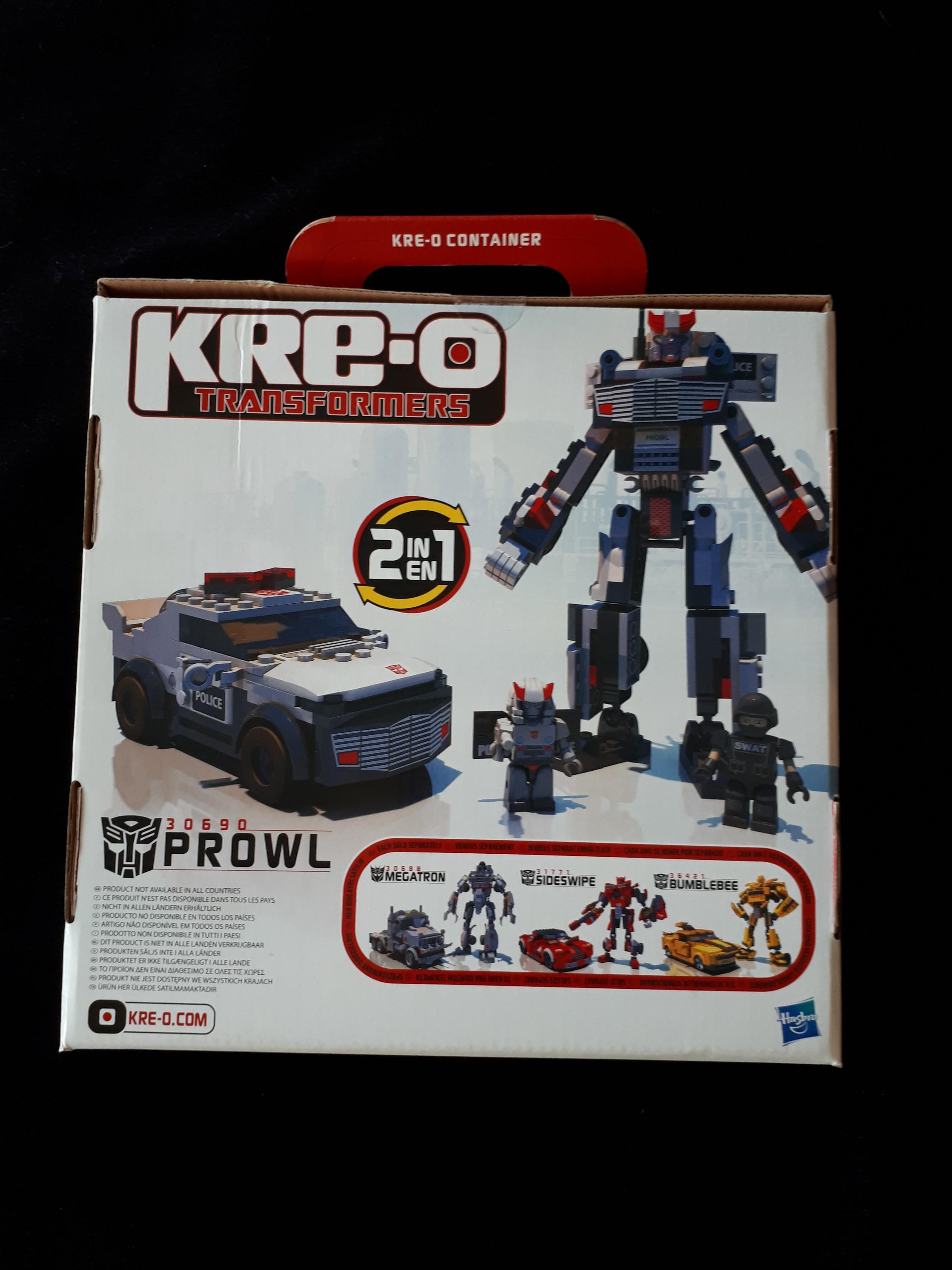 Hasbro Kre-O Transformers Prowl Set Di Costruzione - 174 Mattoncini, 2 Kreoni E Accessori - 2
