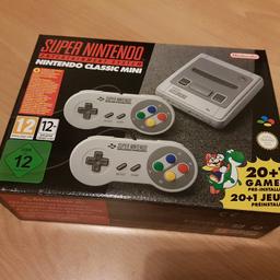 A brand new SNES mini
Unopened and untouched
Perfect to give as a gift
Perfect condition
Comes with 5 free packs of LEGO trading cards

Cash on collection
I am willing to post for an additional £10 via royal mail special delivery
£4 if you are willing to use standard recorded delivery

Any questions please ask