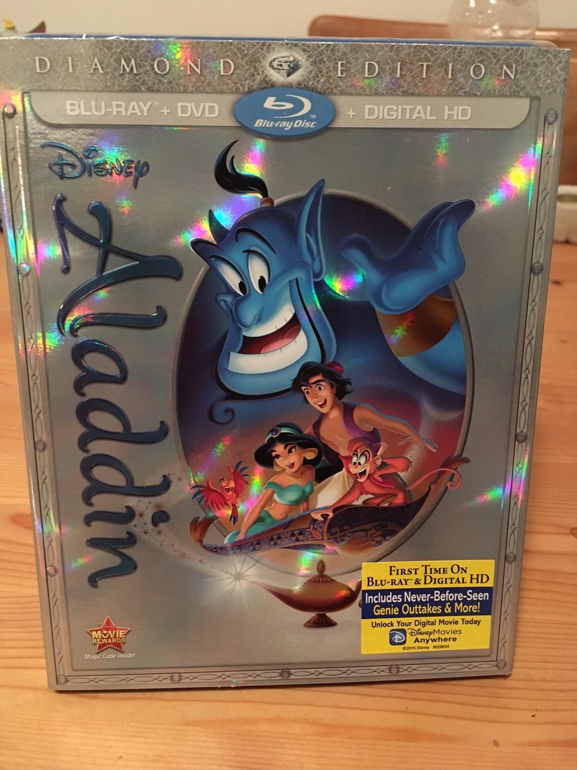 Disney Aladin Diamond Edition Blue Ray+dvd In 80689 München Für € 5,00 ...