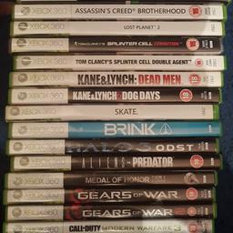 £20=1 POUND A GAME! NOT SOLD SEPERATELY COLLECTION ONLY!