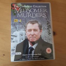 For sale 2 collections of Midsomer Murders. 1st collection of 10 DVD's the 3rd collection in the series. 2nd collection of 4 DVD'S is a Christmas collection