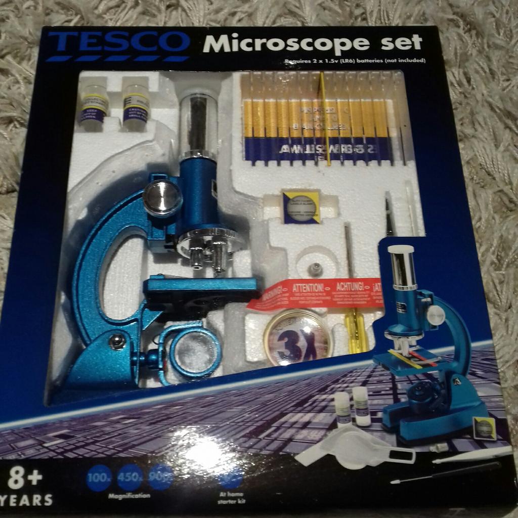 Tesco microscope set in RH6 Horley for £4.00 for sale Shpock