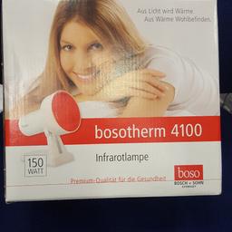 Bosotherm 150 Watt*NEU* .. ideal für die kalte Winterzeit.. bei Verkühlung, Sinusitis oder zur Bestrahlung bei Rheuma.. Knieschmerzen..