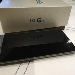 LG G3 16Gb (mit Speicherkarte erweiterbar)
2 Jahre alt. Top Zustand, kein einziger Kratzer. Von Anfang an in Schutzfolie und Case.
Offen für alle Netze.
Mit original Verpackung.
Mit Ladekabel, Kopfhörer und Bedienungsanleitung

PS:
Hab noch ein 2tes identisches LG G3 im selben Top Zustand. Falls jemand 2 braucht.