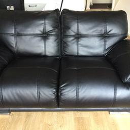 Great condition leather sofa. 3 seater + 2seater.