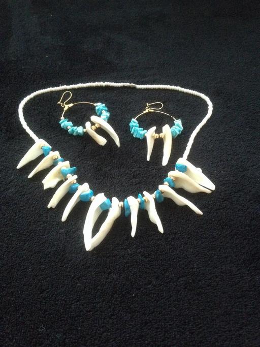 Buy & Sell Greater Manchester Bolton - Photos for Shell/Coral Necklace & Earings