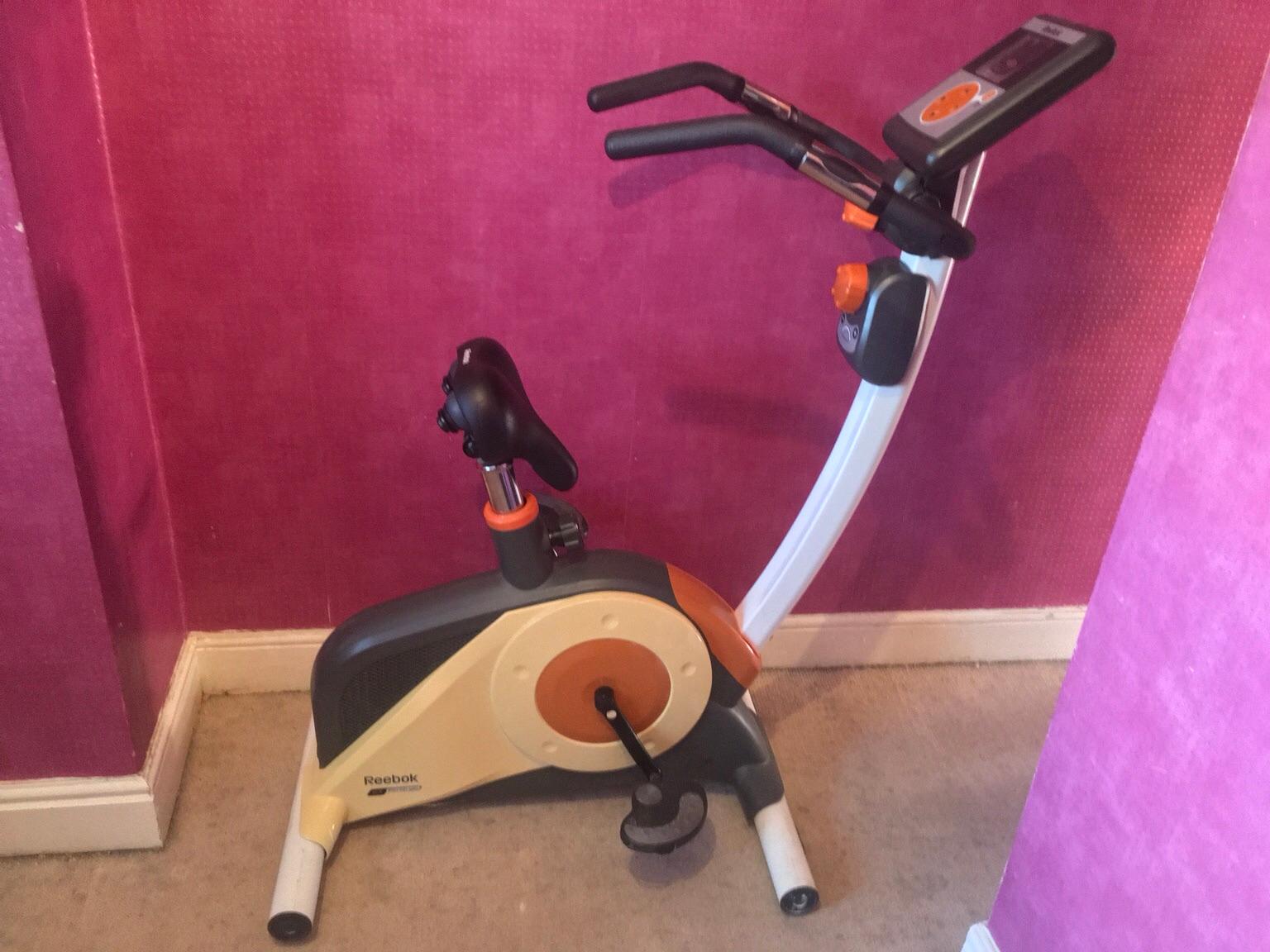 reebok m force exercise bike