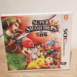 Verkaufe das Spiel "Super Smash Bros " für den Nintendo 3DS. 
Zustand ist gut. Gespielt wurde es von mir nur einmal. 
Versand + 1,50 Euro. 
Bei Fragen einfach melden.