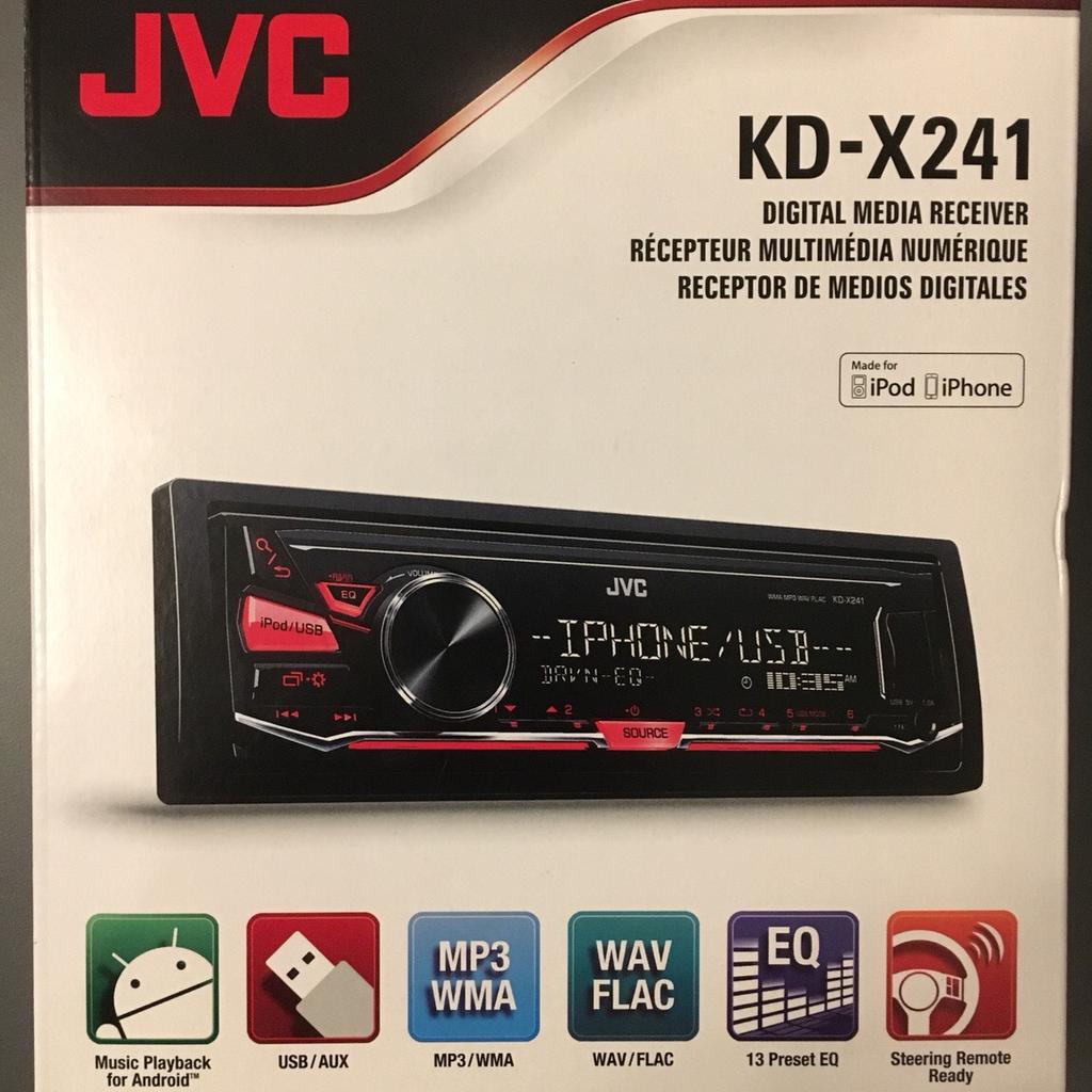 Autoradio JVC KD-X241 in 76437 Rastatt für 50,00 € zum Verkauf